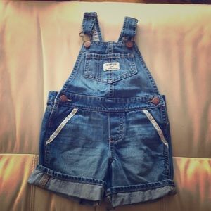 OshKosh Bgosh Jean shorts jumper